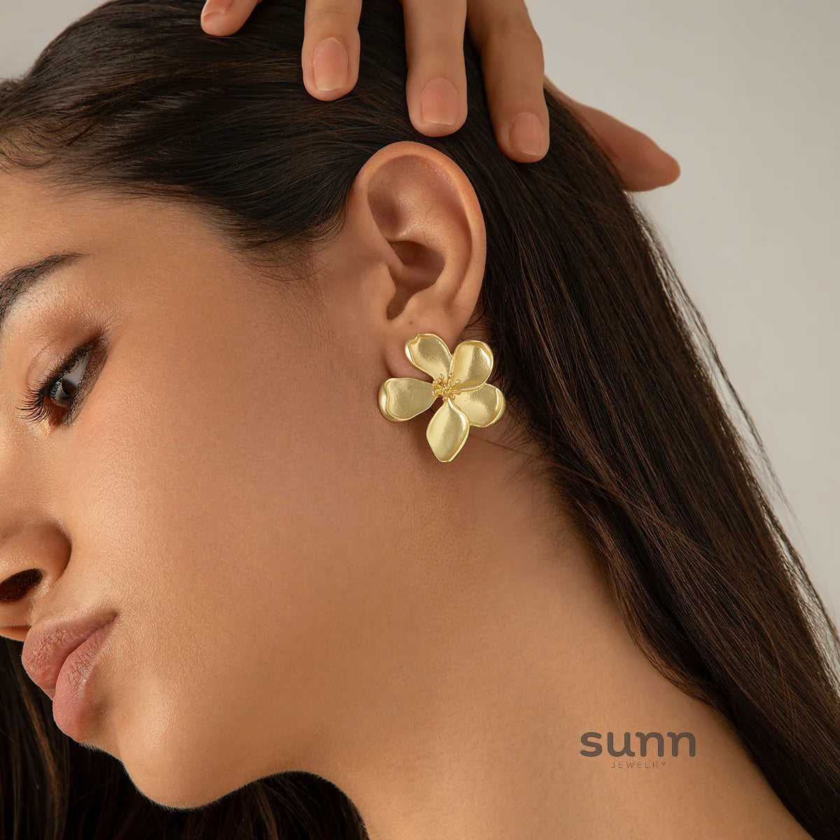 Carmella Floral Stud Earrings