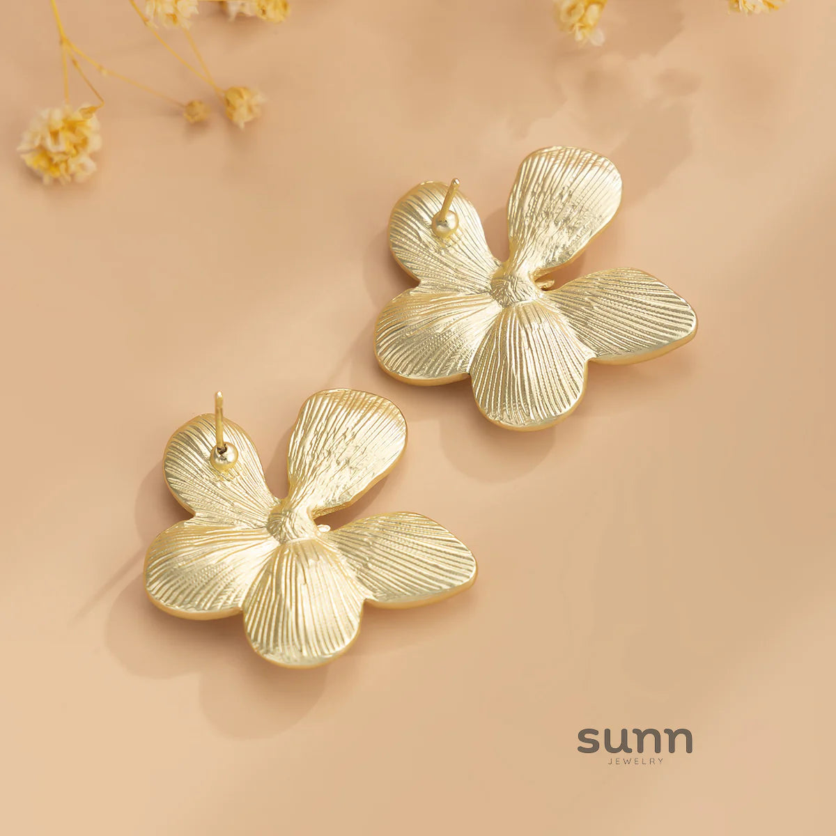 Carmella Floral Stud Earrings