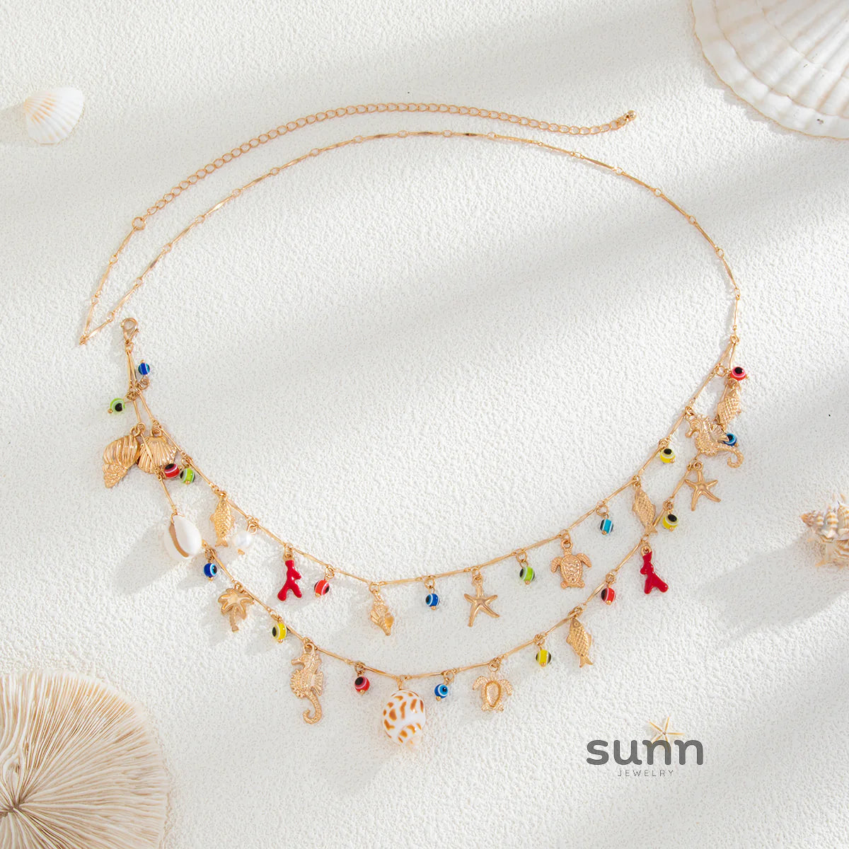 Carmella Tassel Charm Waist Chain