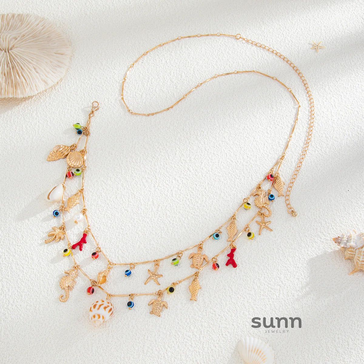 Carmella Tassel Charm Waist Chain