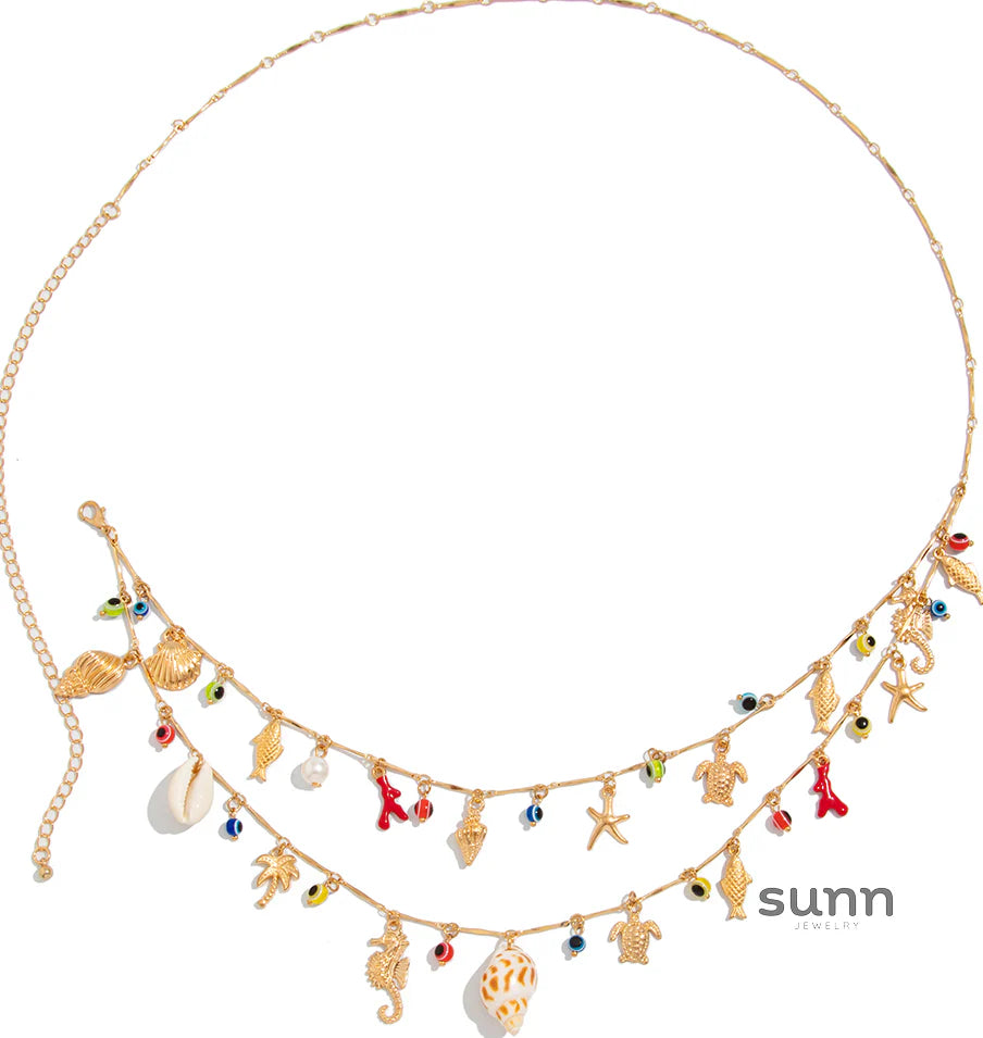 Carmella Tassel Charm Waist Chain