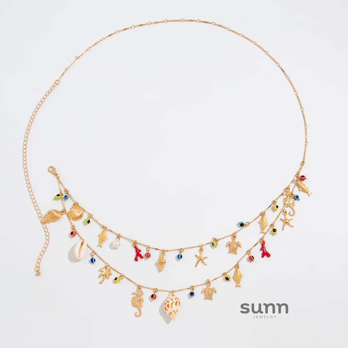 Carmella Tassel Charm Waist Chain