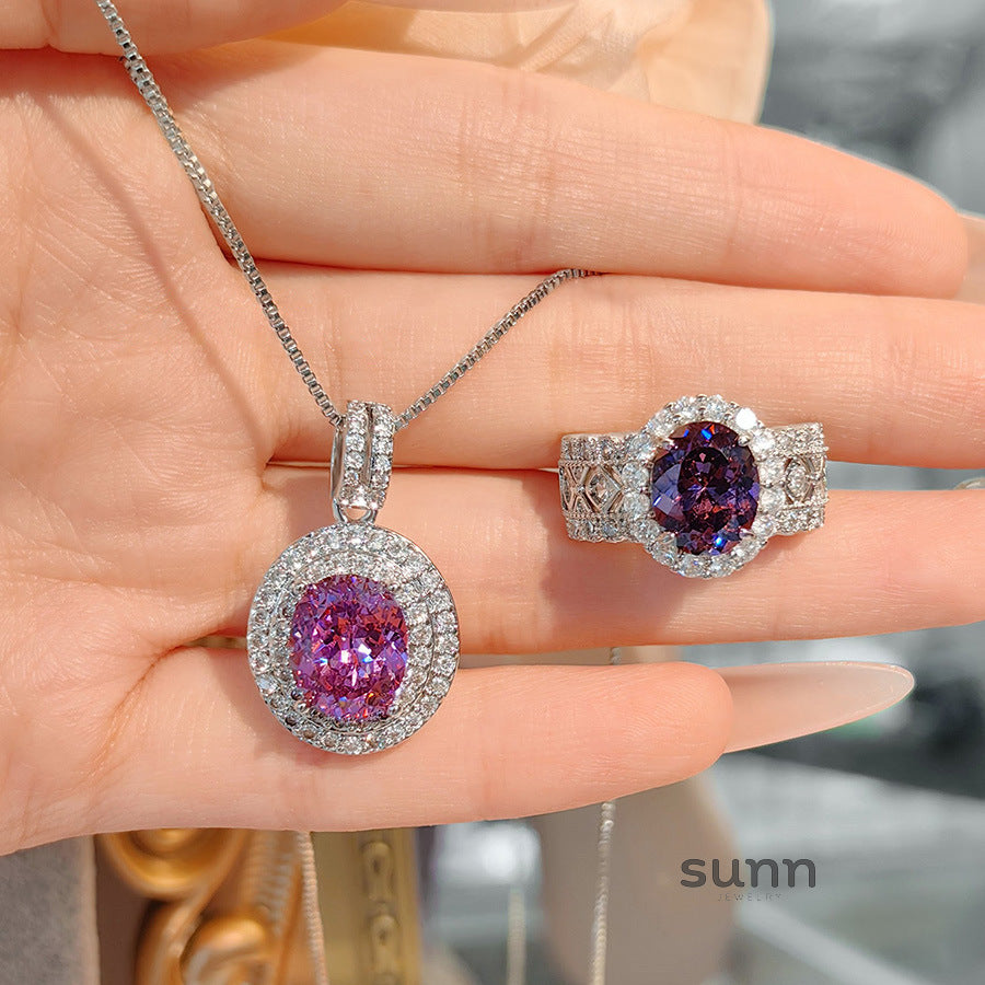 Carol Alexandrite Jewelry Set [79I32RG0]