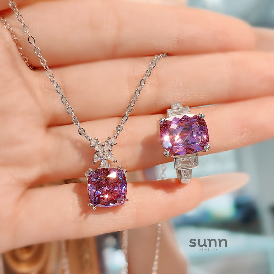 Carol Alexandrite Jewelry Set [N7G3OS4G]
