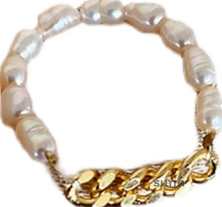 Carol Pearl Chain Ring
