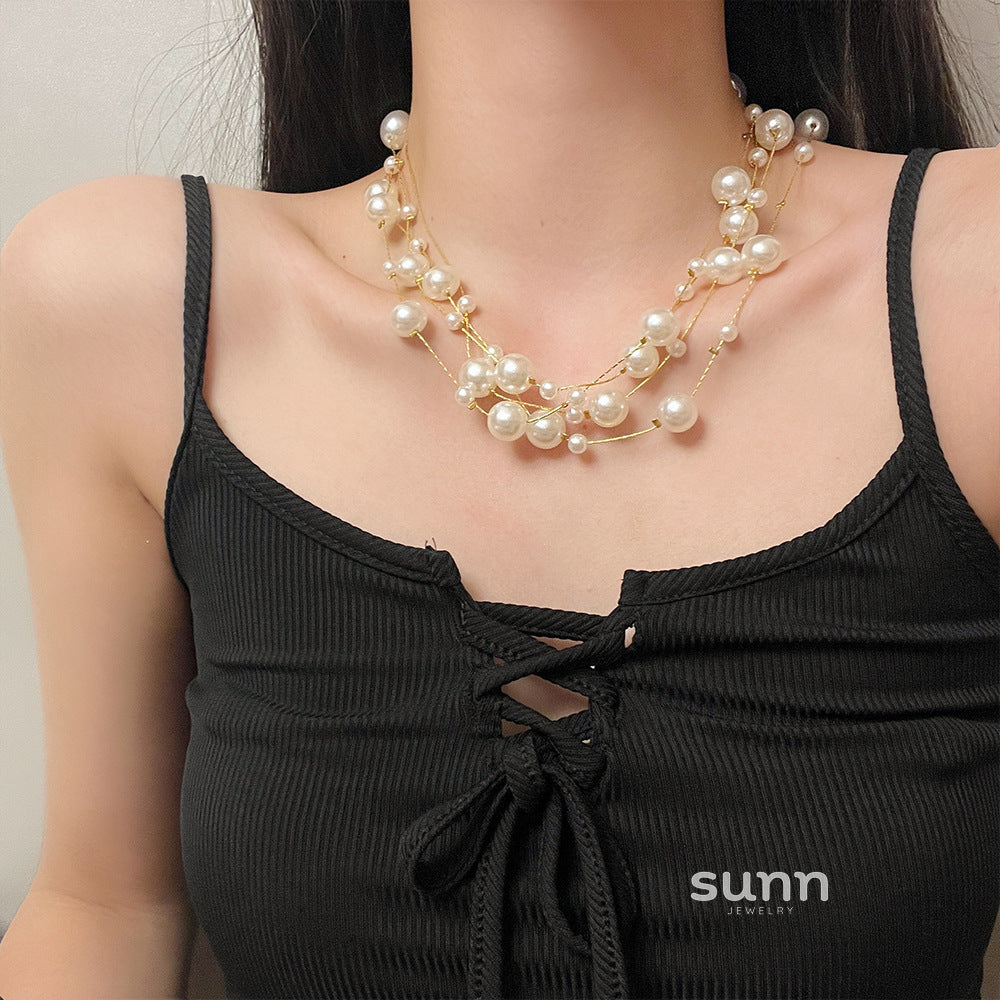 Carolyn Baroque Pearl Necklace [KB7478AV]