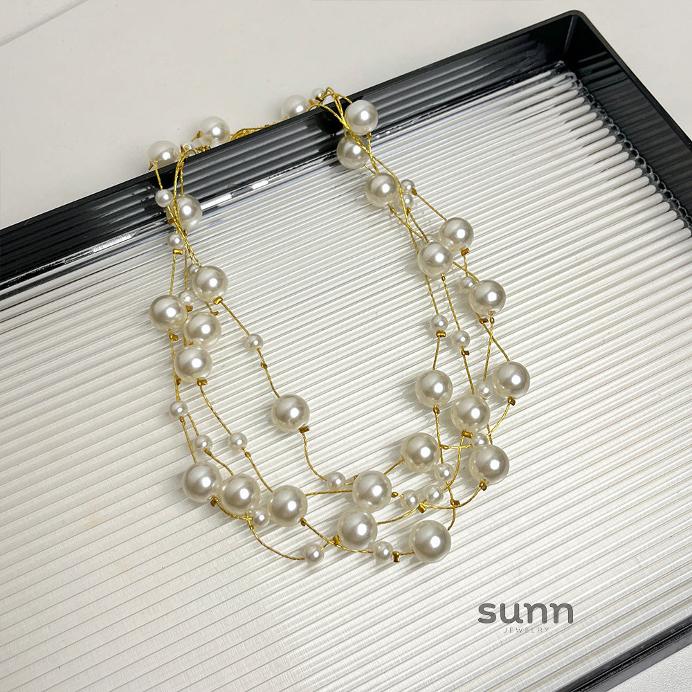Carolyn Baroque Pearl Necklace [7GHABEF0]