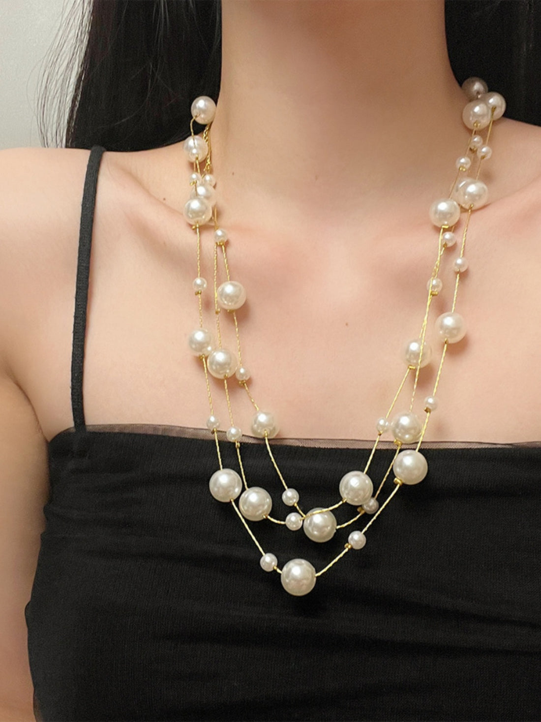 Carolyn Baroque Pearl Necklace [3A7W17LG]