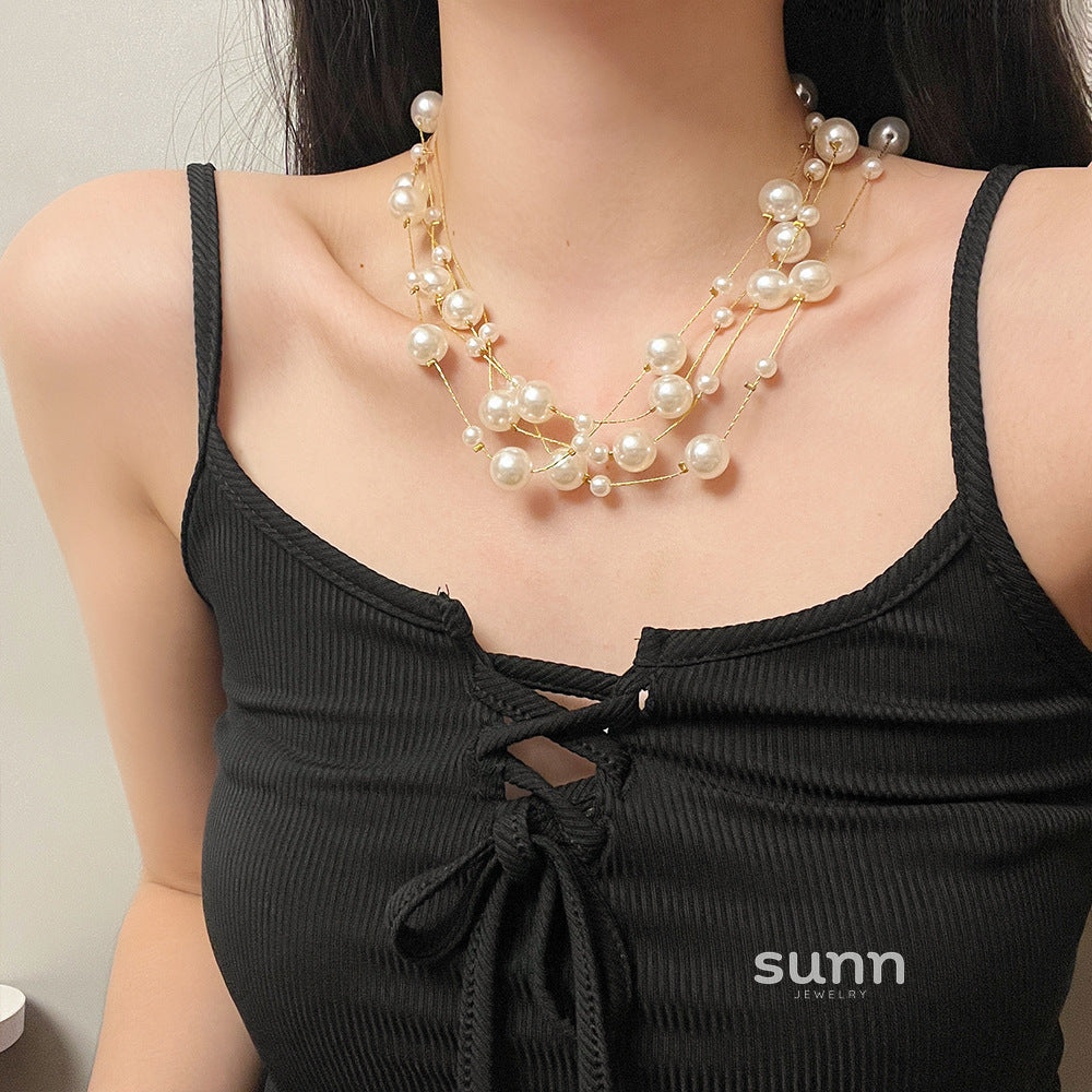 Carolyn Baroque Pearl Necklace [3A7W17LG]