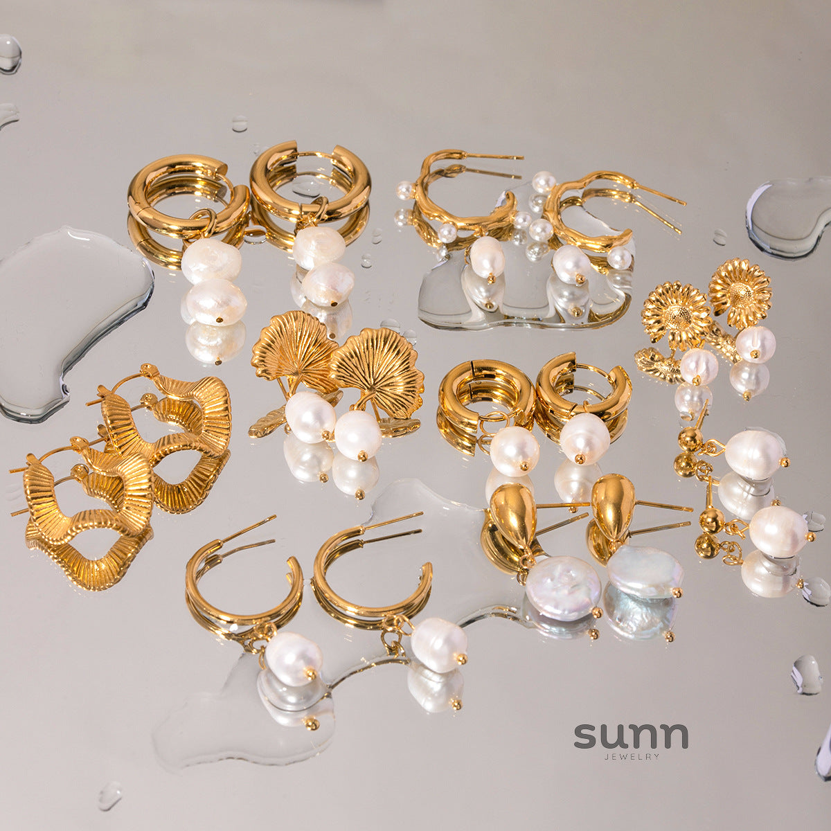 Carrington Pearl Drop Earrings [7CUHVI30]