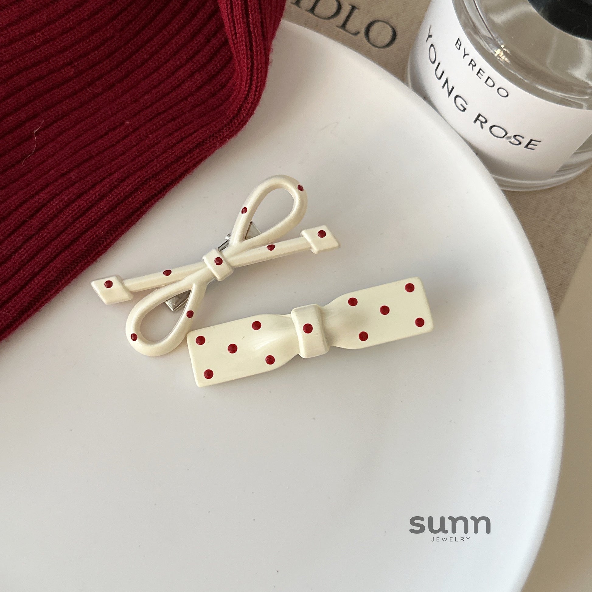 Carsyn Polka Dot Hair Clip [LDTMZBOE]