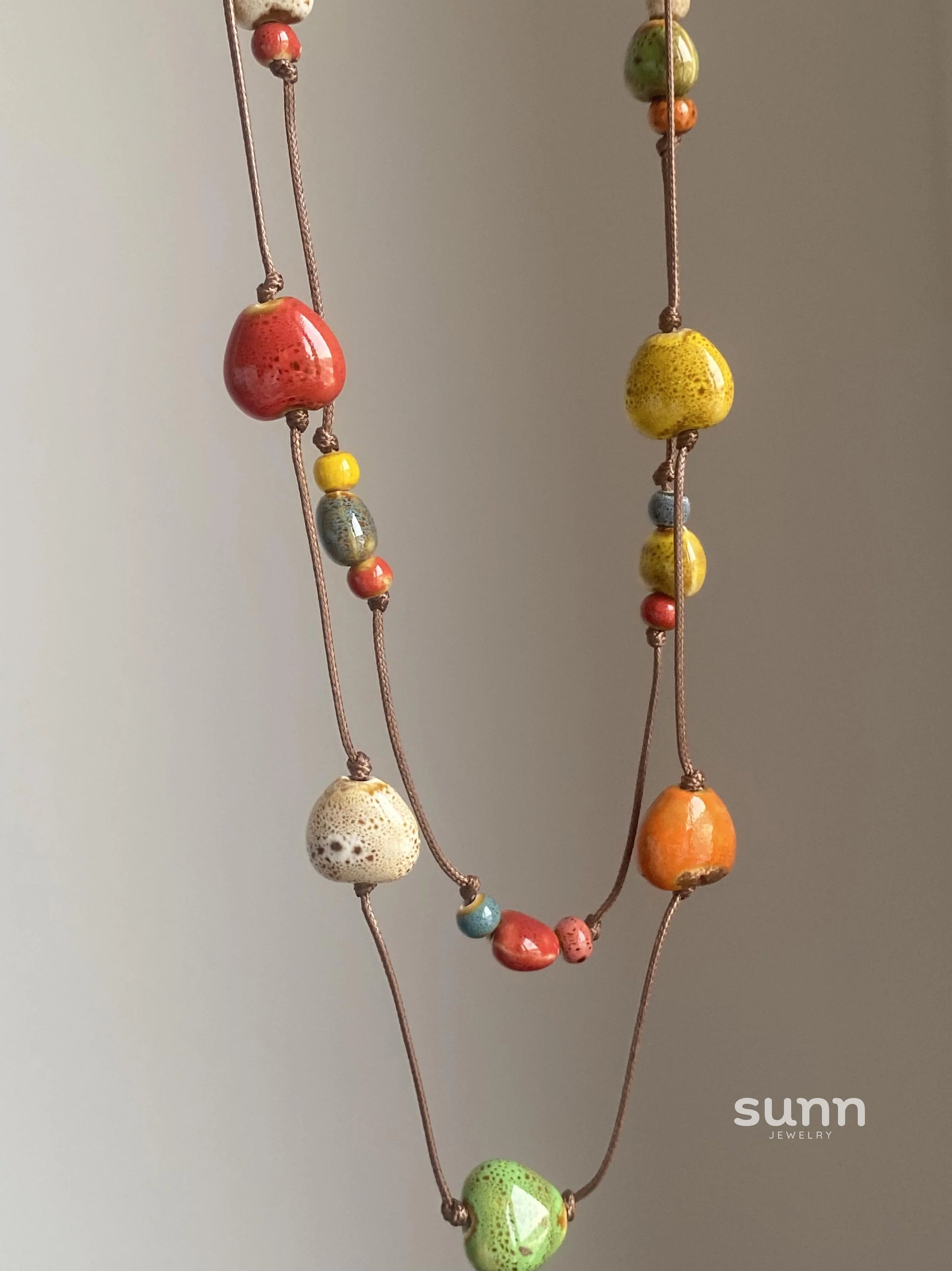 Cassidy Colorful Bead Necklace