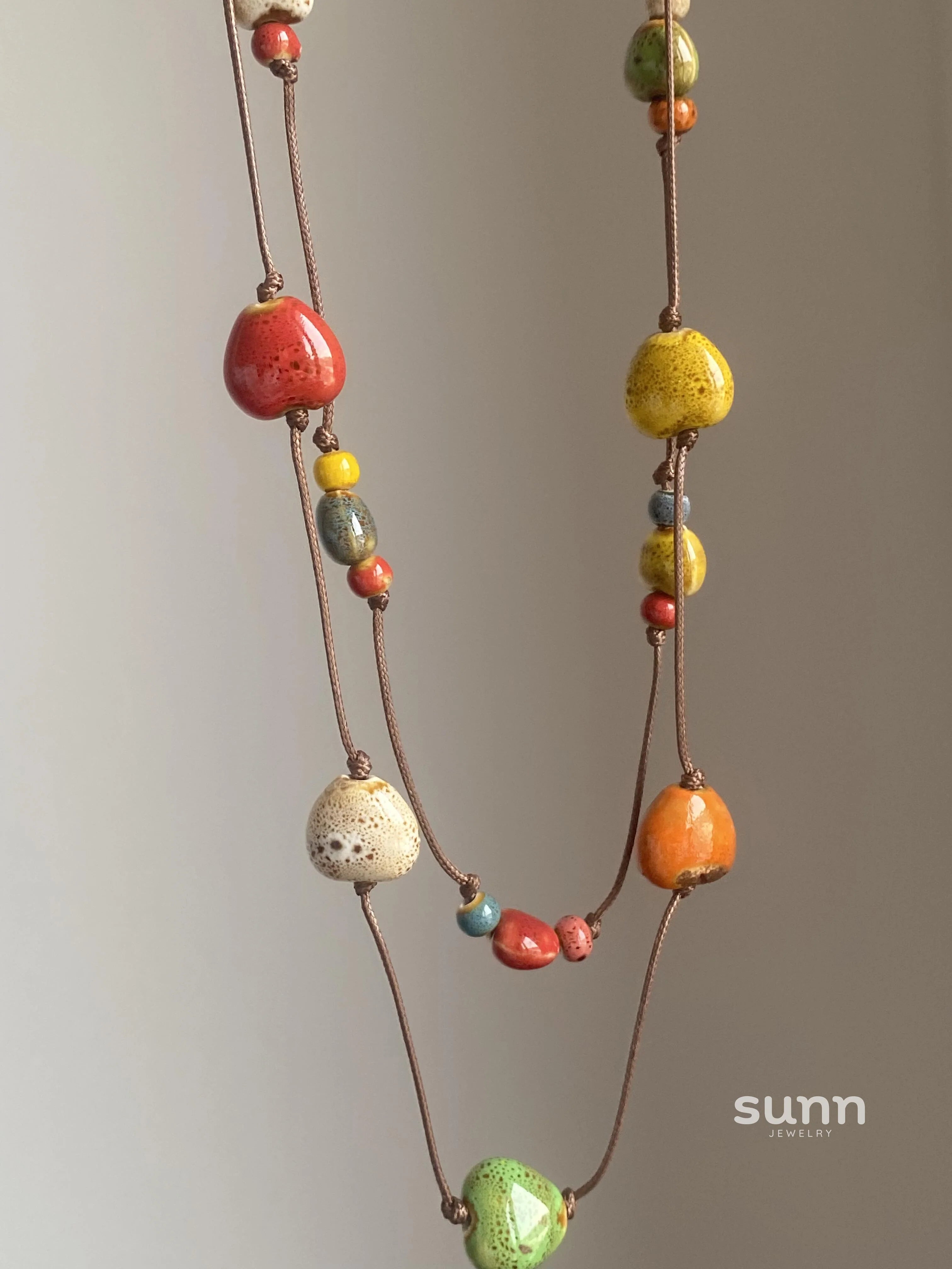 Cassidy Colorful Bead Necklace