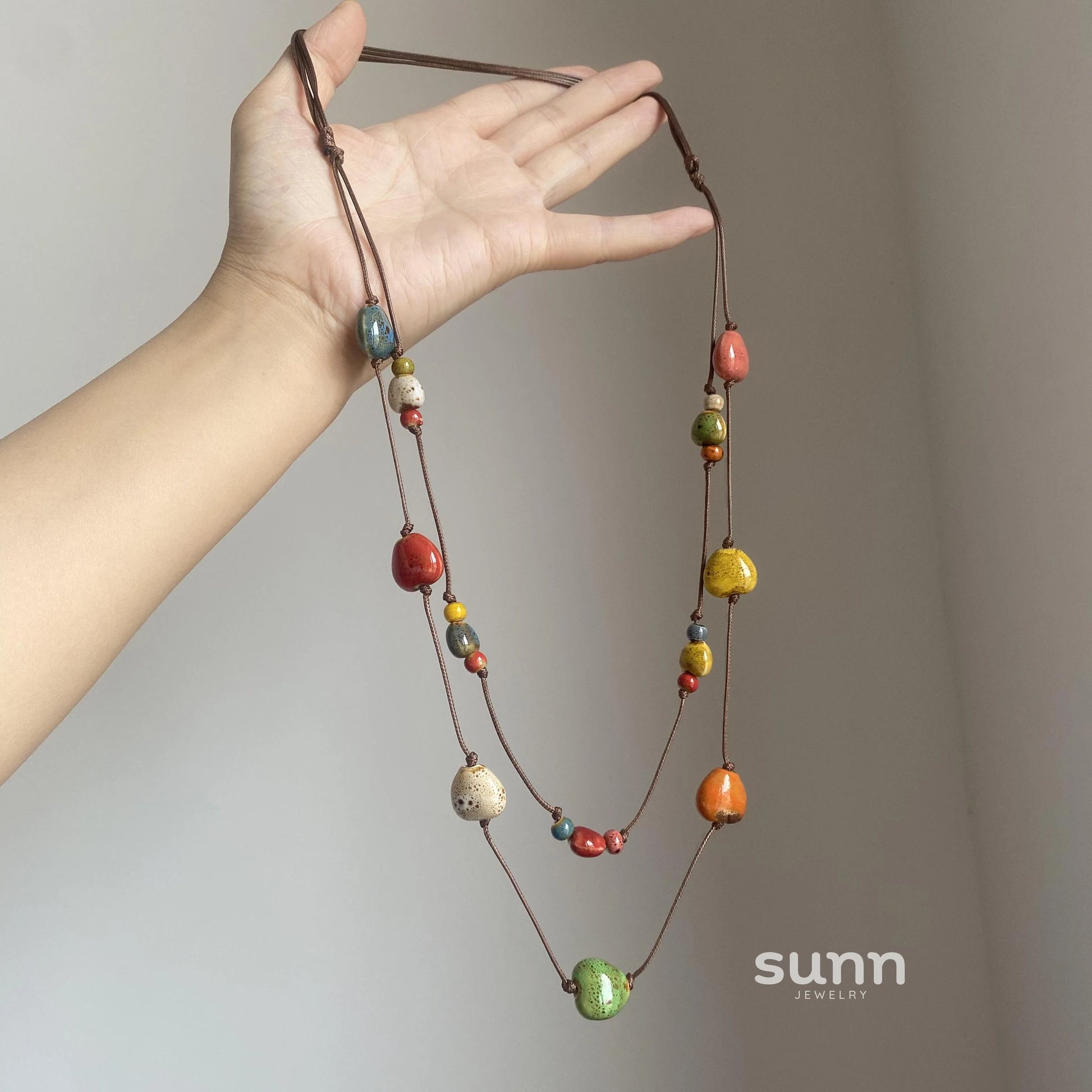 Cassidy Colorful Bead Necklace