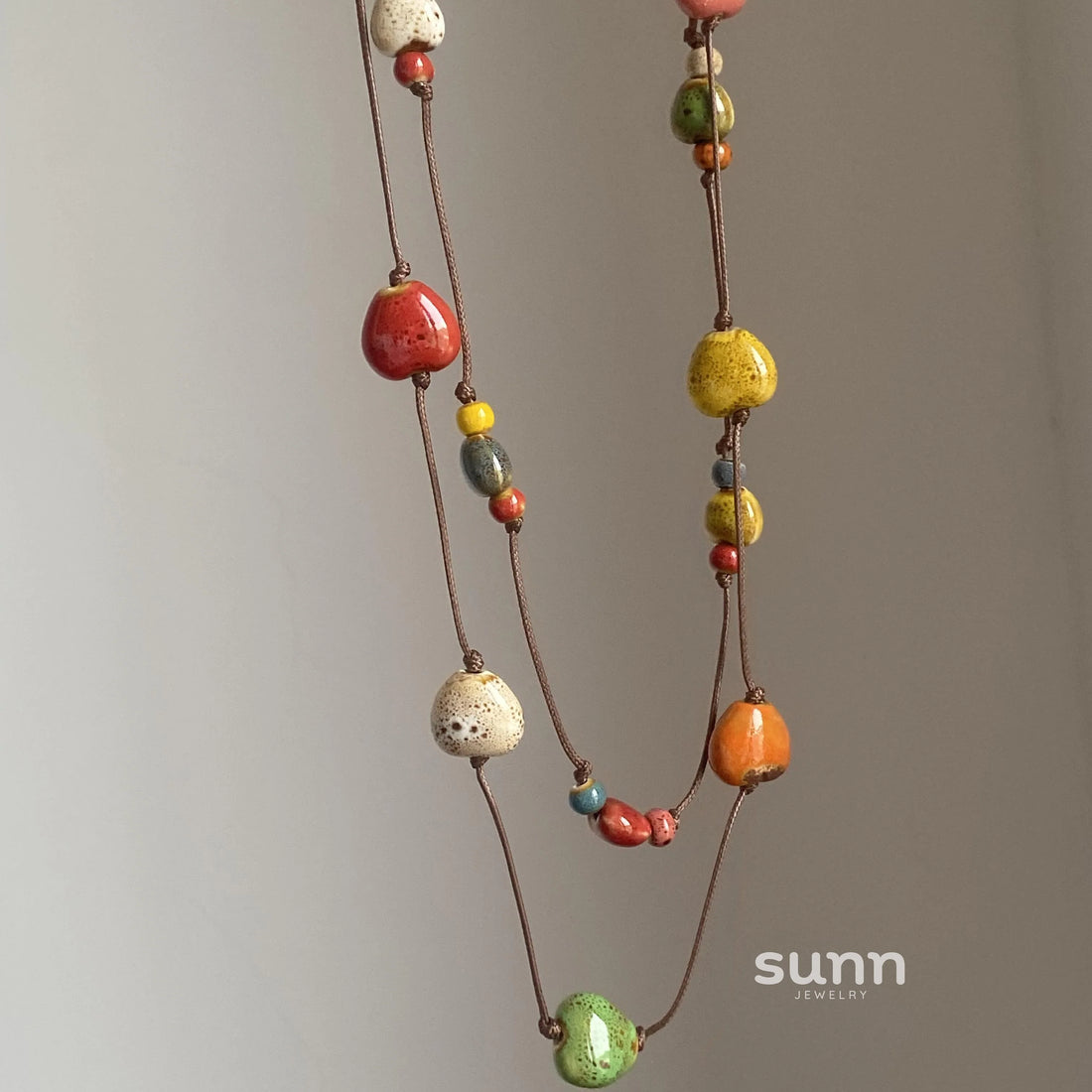 Cassidy Colorful Bead Necklace