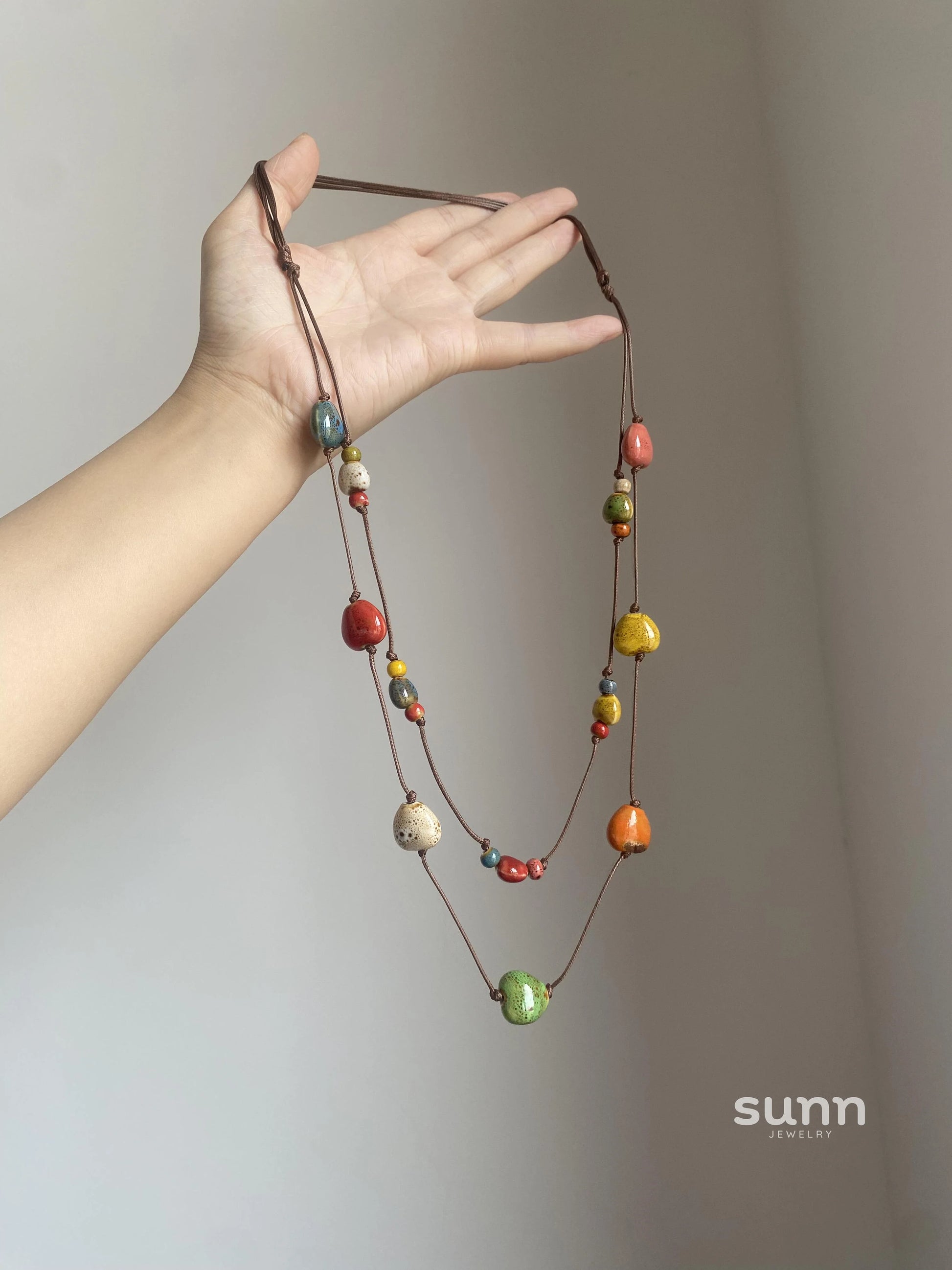 Cassidy Colorful Bead Necklace