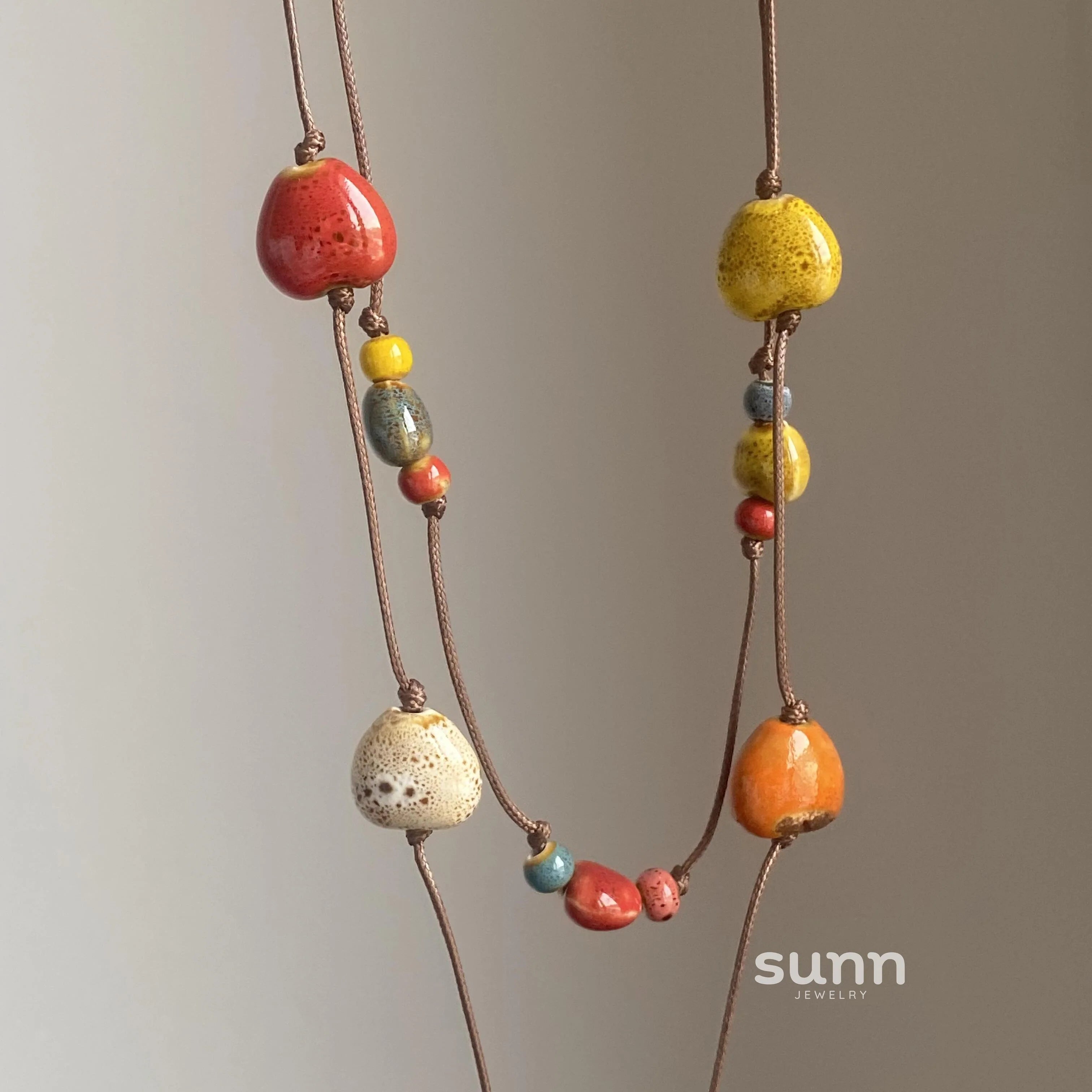Cassidy Colorful Bead Necklace