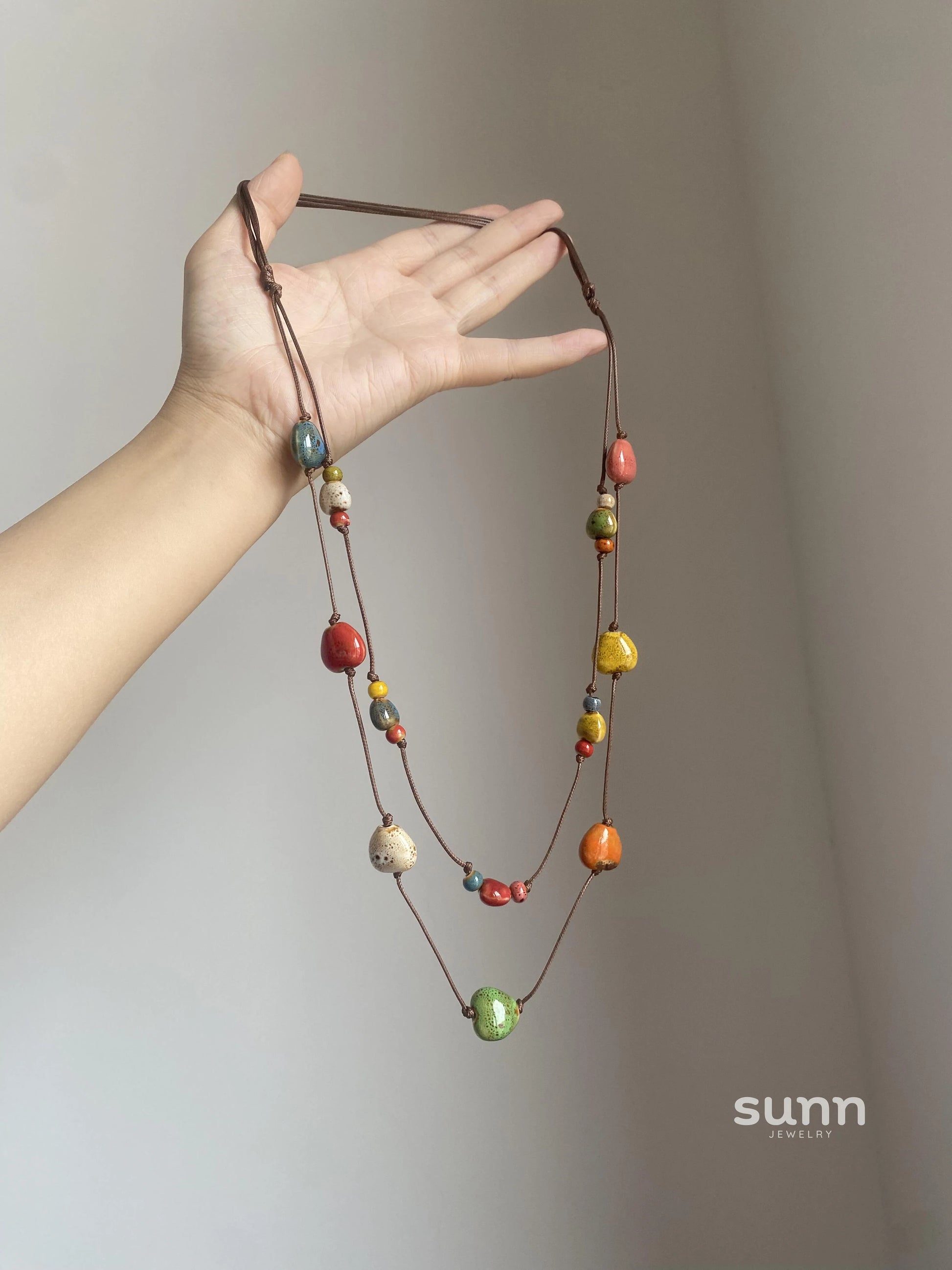 Cassidy Colorful Bead Necklace