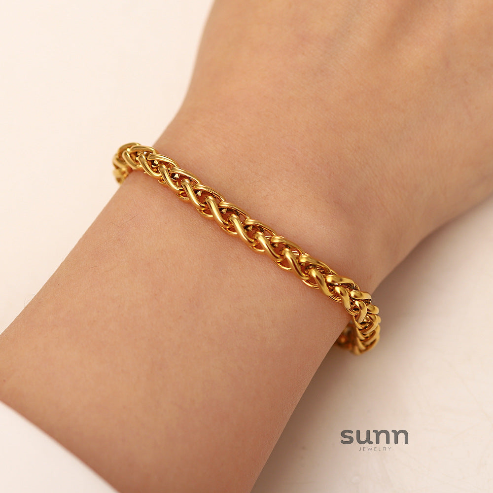 Catalaya Geometric Chain Bracelet [YIYRCDG0]