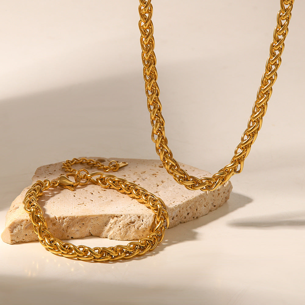 Catalaya Geometric Chain Bracelet [RYWRZM8E]