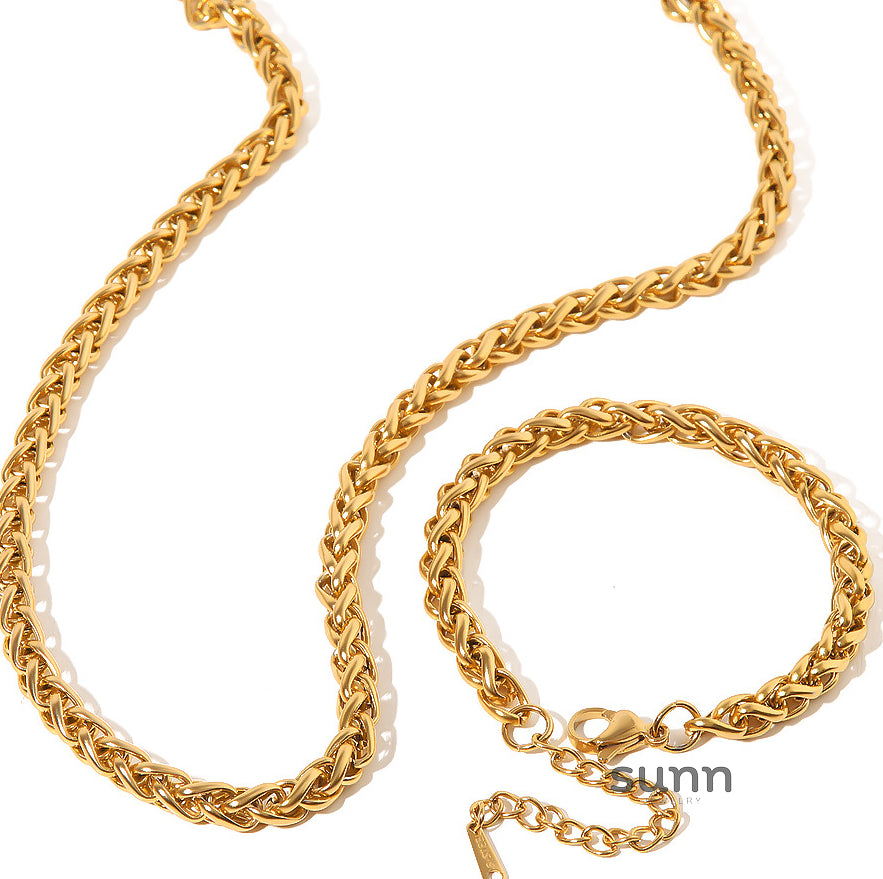 Catalaya Geometric Chain Bracelet [RS3AGV9M]