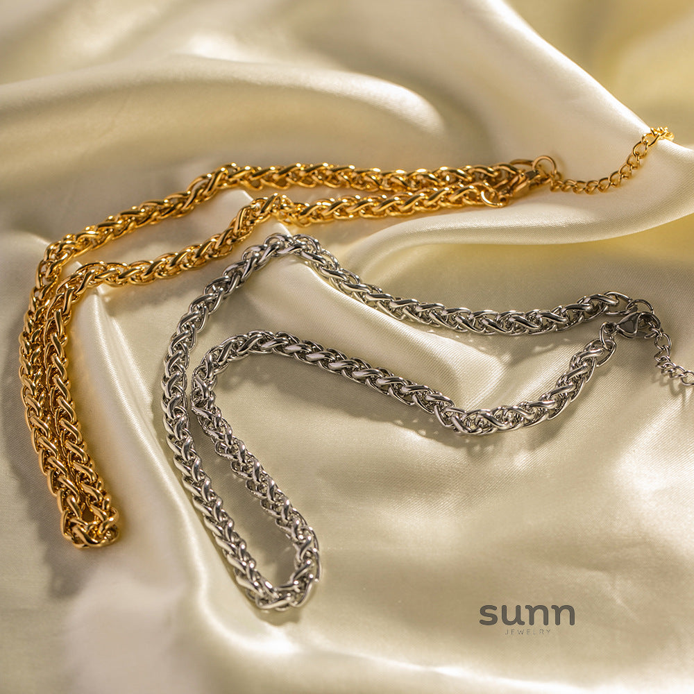 Catalaya Geometric Chain Bracelet [X9QDR0J7]
