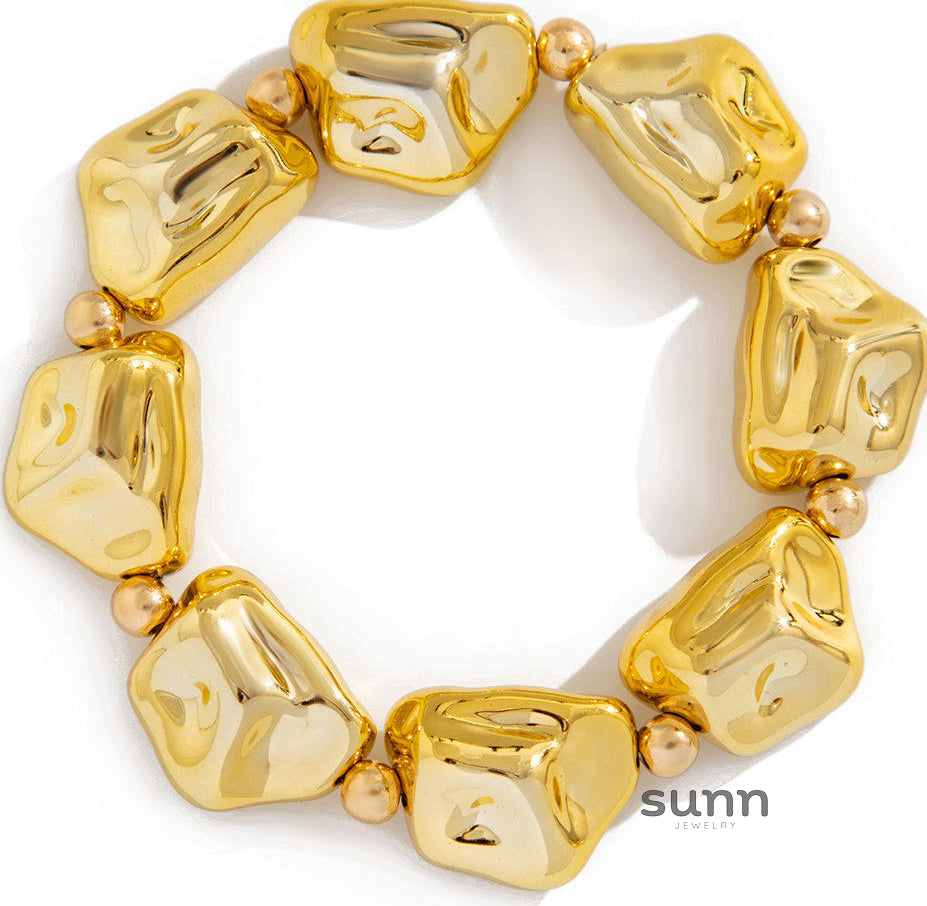 Cataleya Sculptural Statement Bracelet [BDEO8PIV]