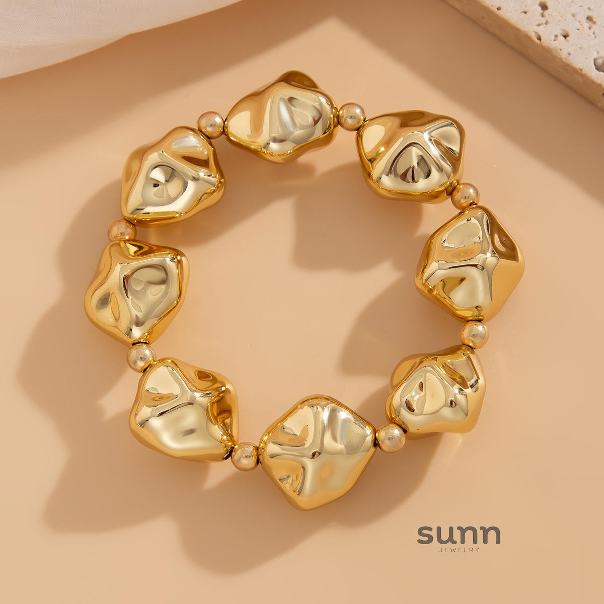 Cataleya Sculptural Statement Bracelet [S1O9CJNH]