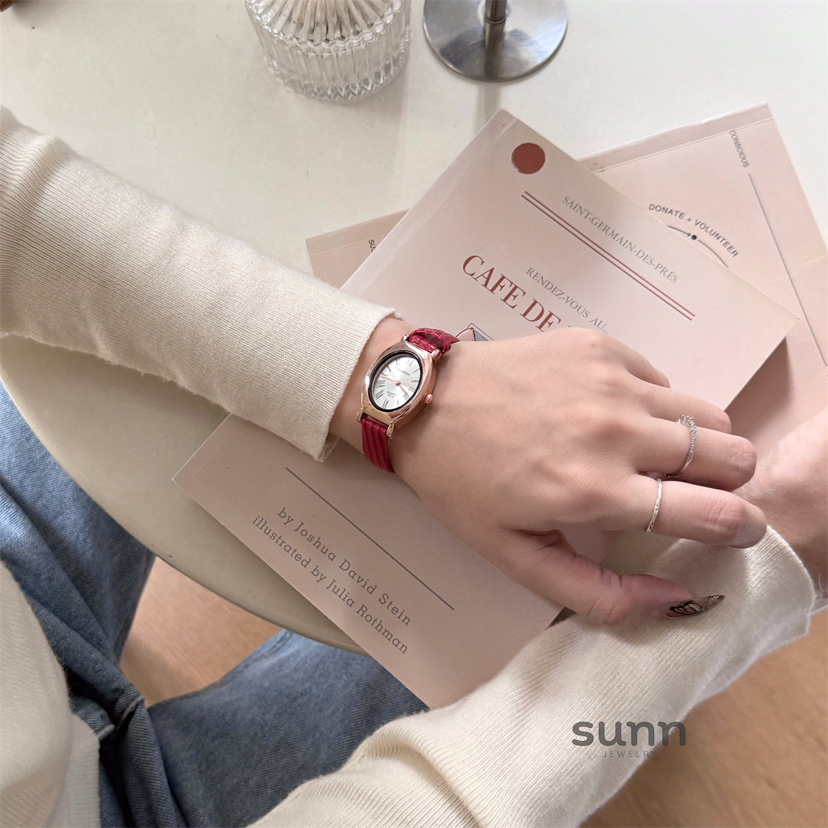Cataleyah Vintage Oval Watch [ALGOI4TI]