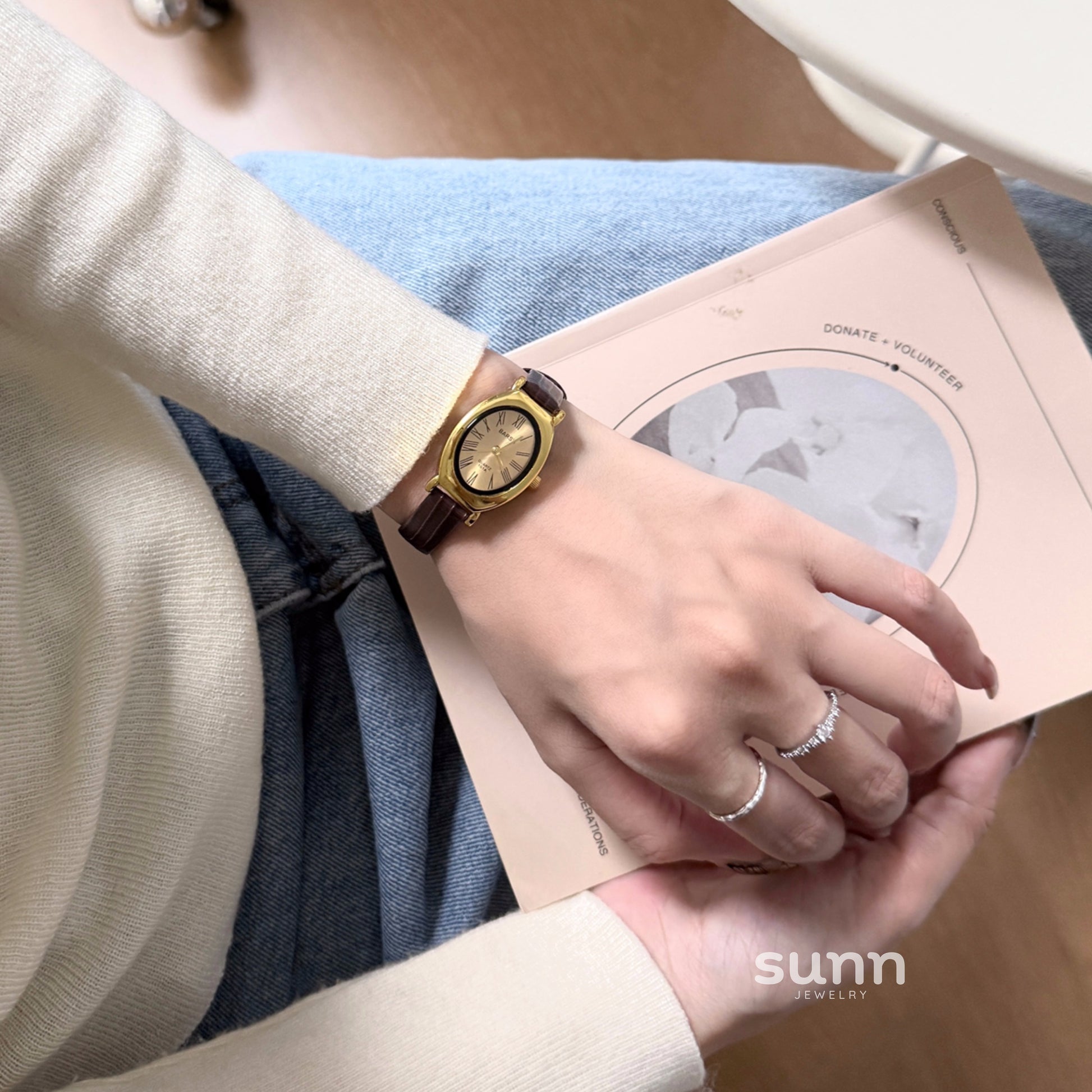 Cataleyah Vintage Oval Watch [IOZCEAX8]