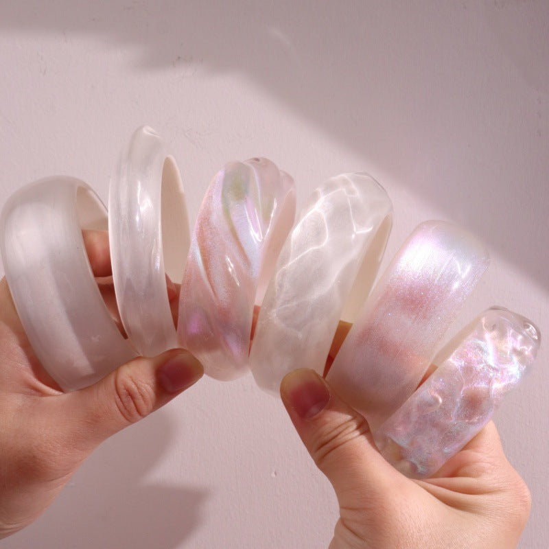 Catherine Ripple Resin Bracelet [56EO4KPU]