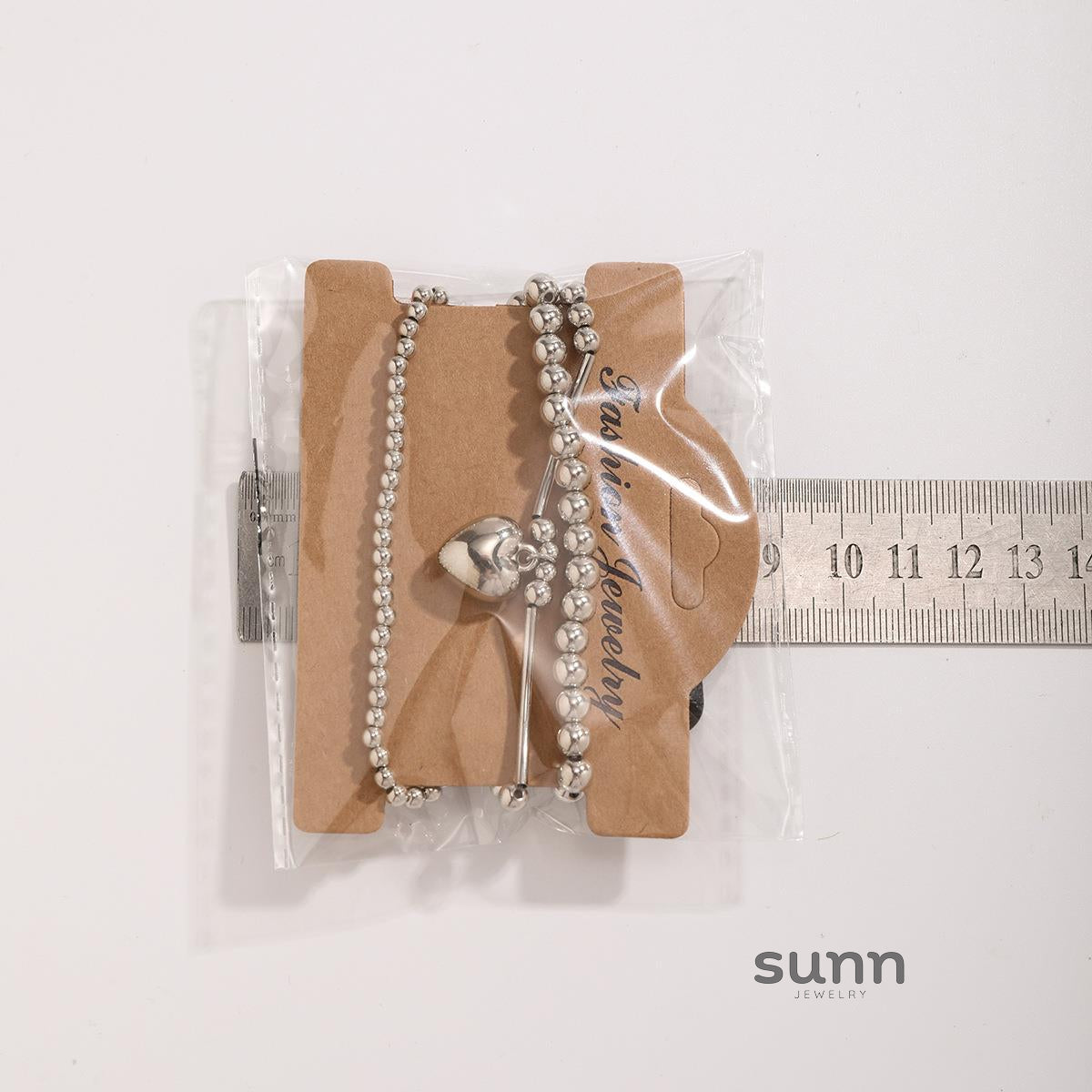 Cattleya Layered Charm Bracelet Set [9IUFXZ12]