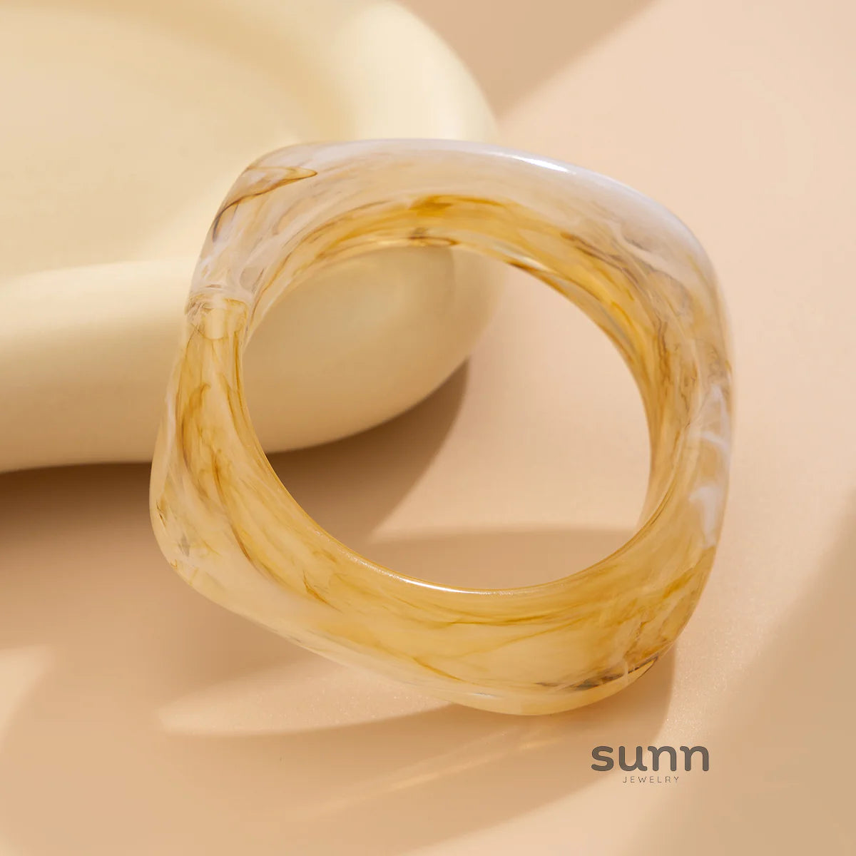 Cayla Irregular Marble Bracelet