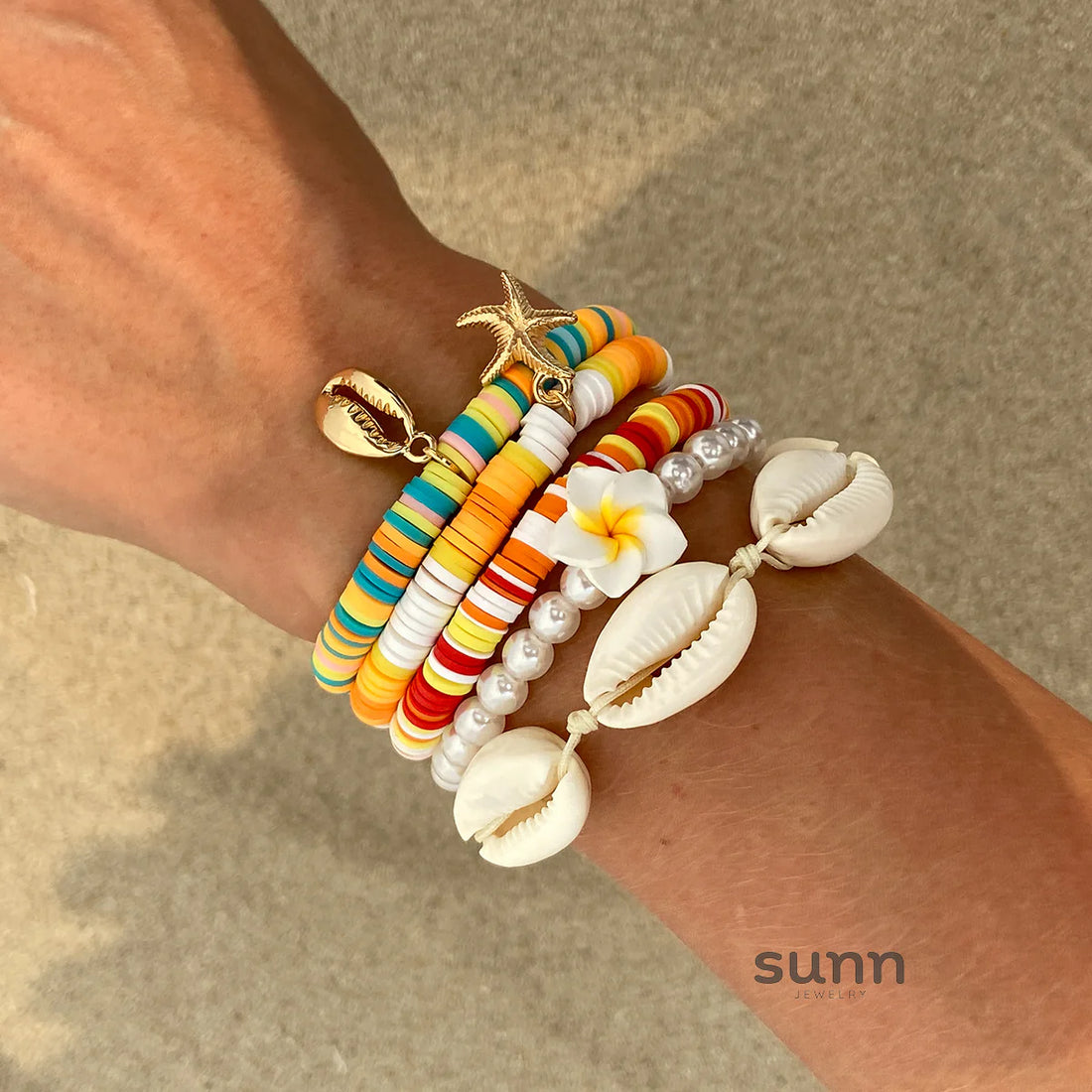 Cayla Seashell Bracelet Set