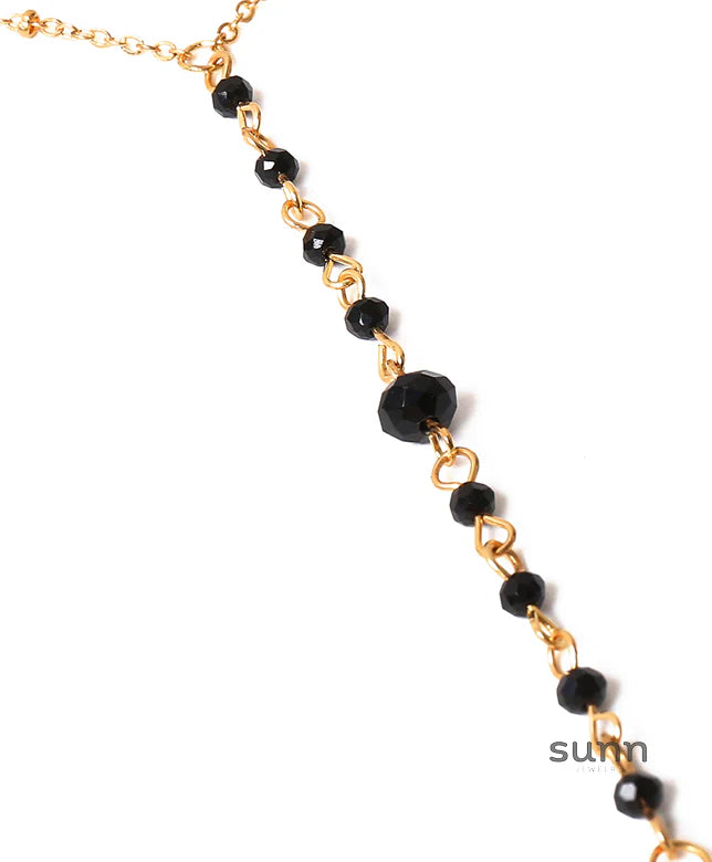 Ceanna Crystal Tassel Body Chain