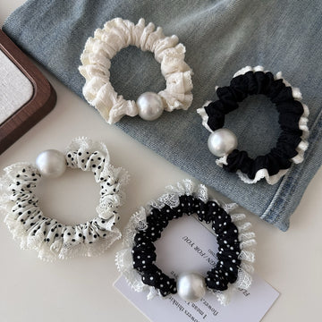 Cecile Ruffled Scrunchie [ZZWD2BRT]