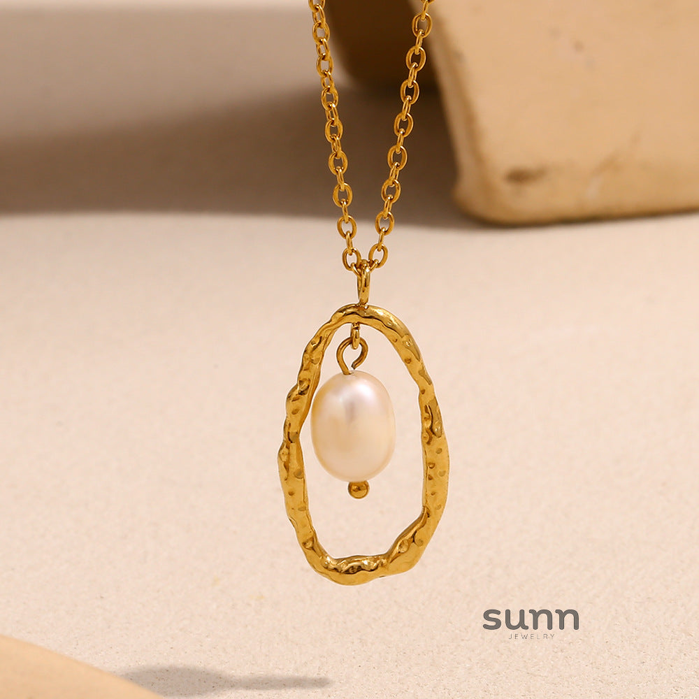 Celina Pearl Pendant Necklace [WHPTNSR6]