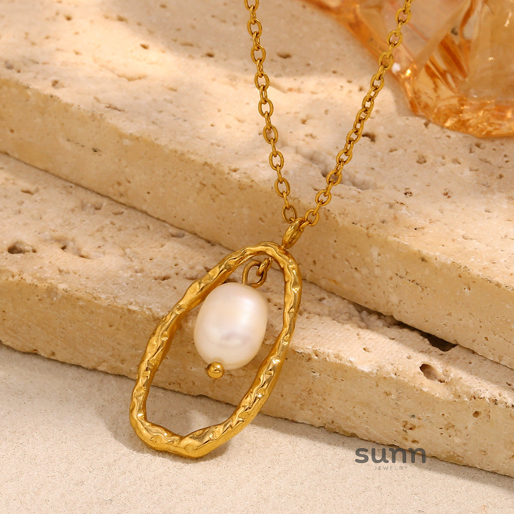 Celina Pearl Pendant Necklace [1NE8VC87]