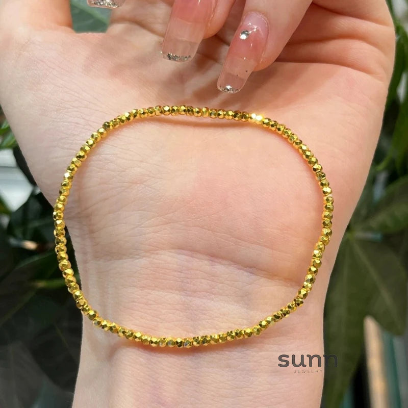 Cerenity Shimmering Nugget Bracelet