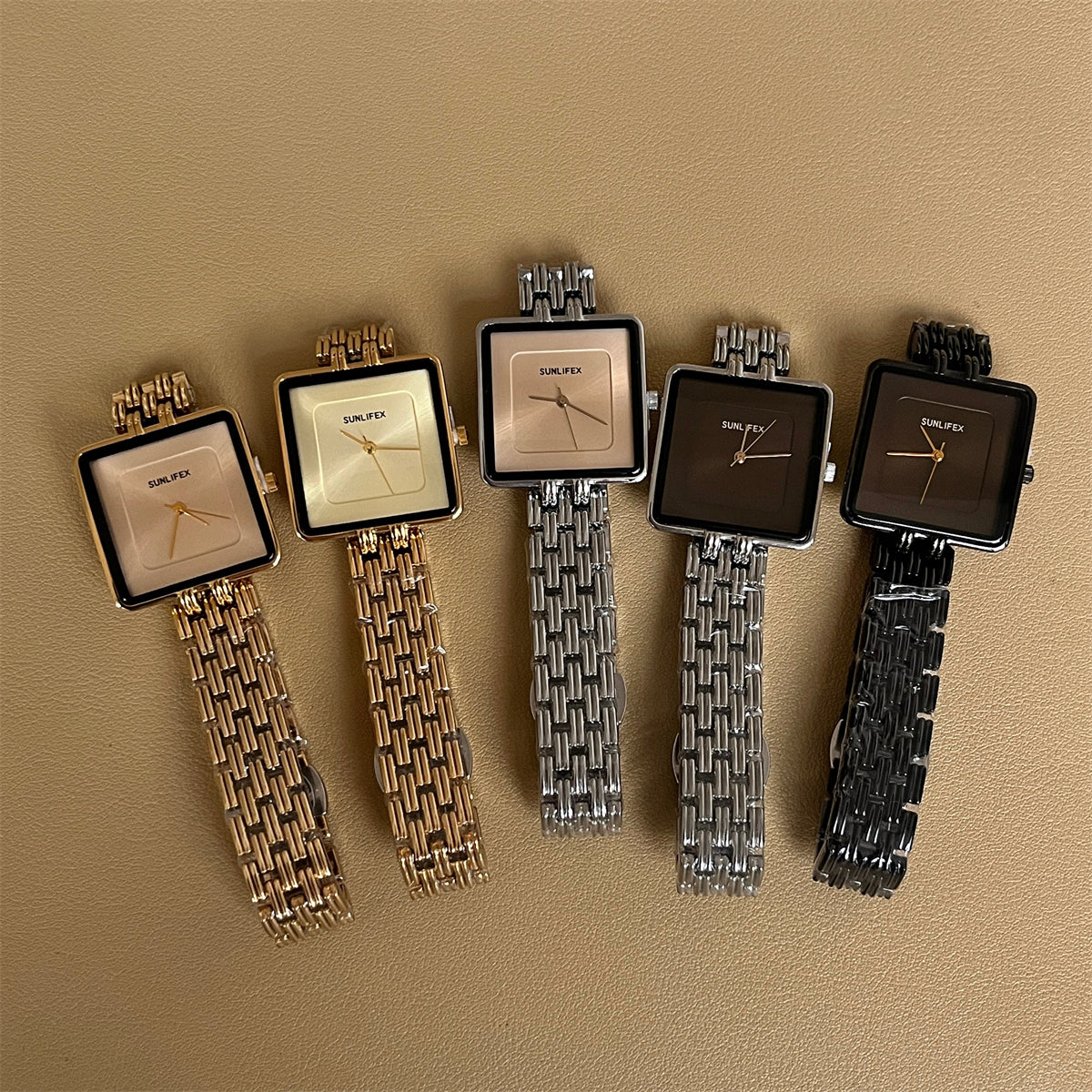 Cerenity Square Link Watch [4B9F5XFL]