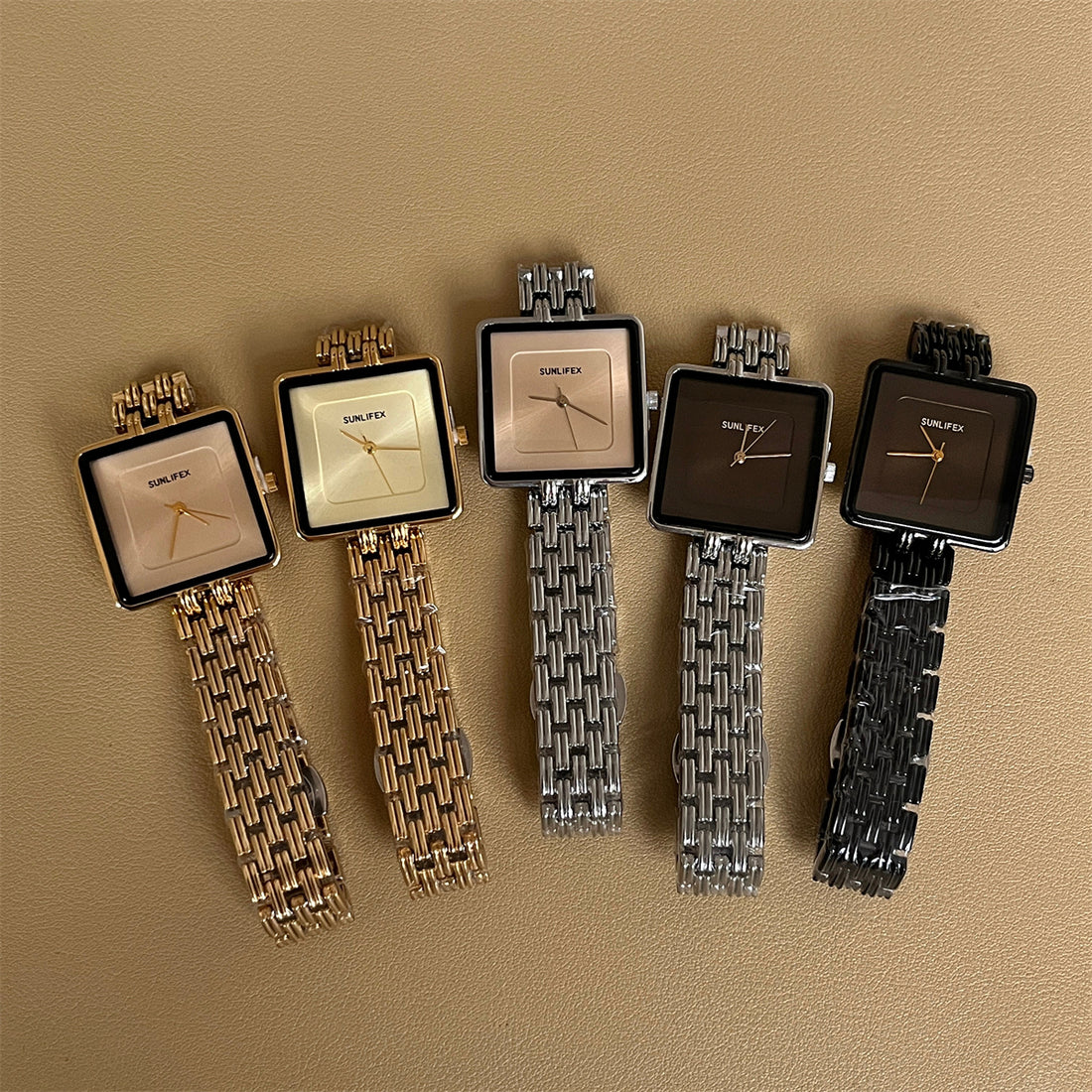 Cerenity Square Link Watch [4B9F5XFL]
