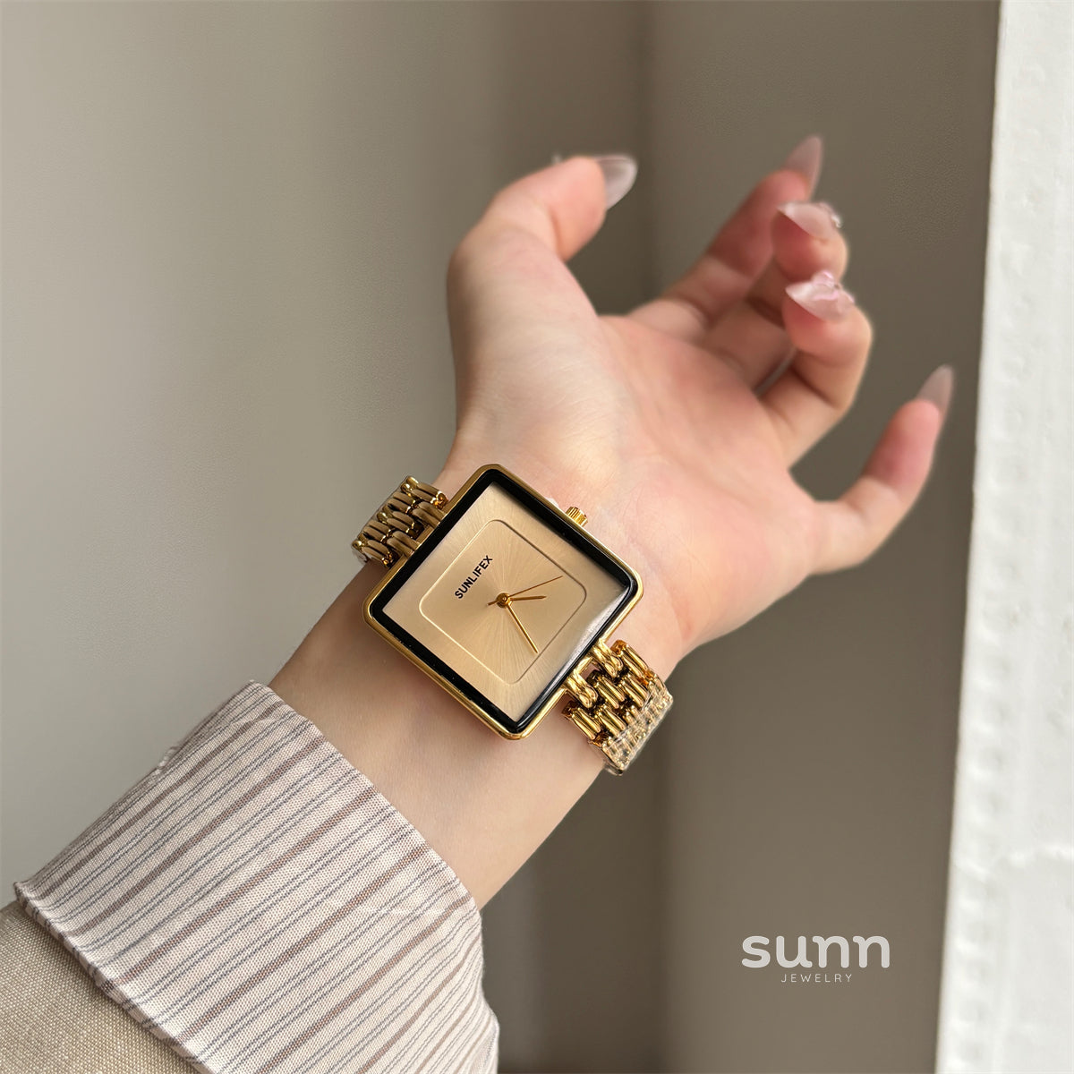 Cerenity Square Link Watch [7BBPFVBR]