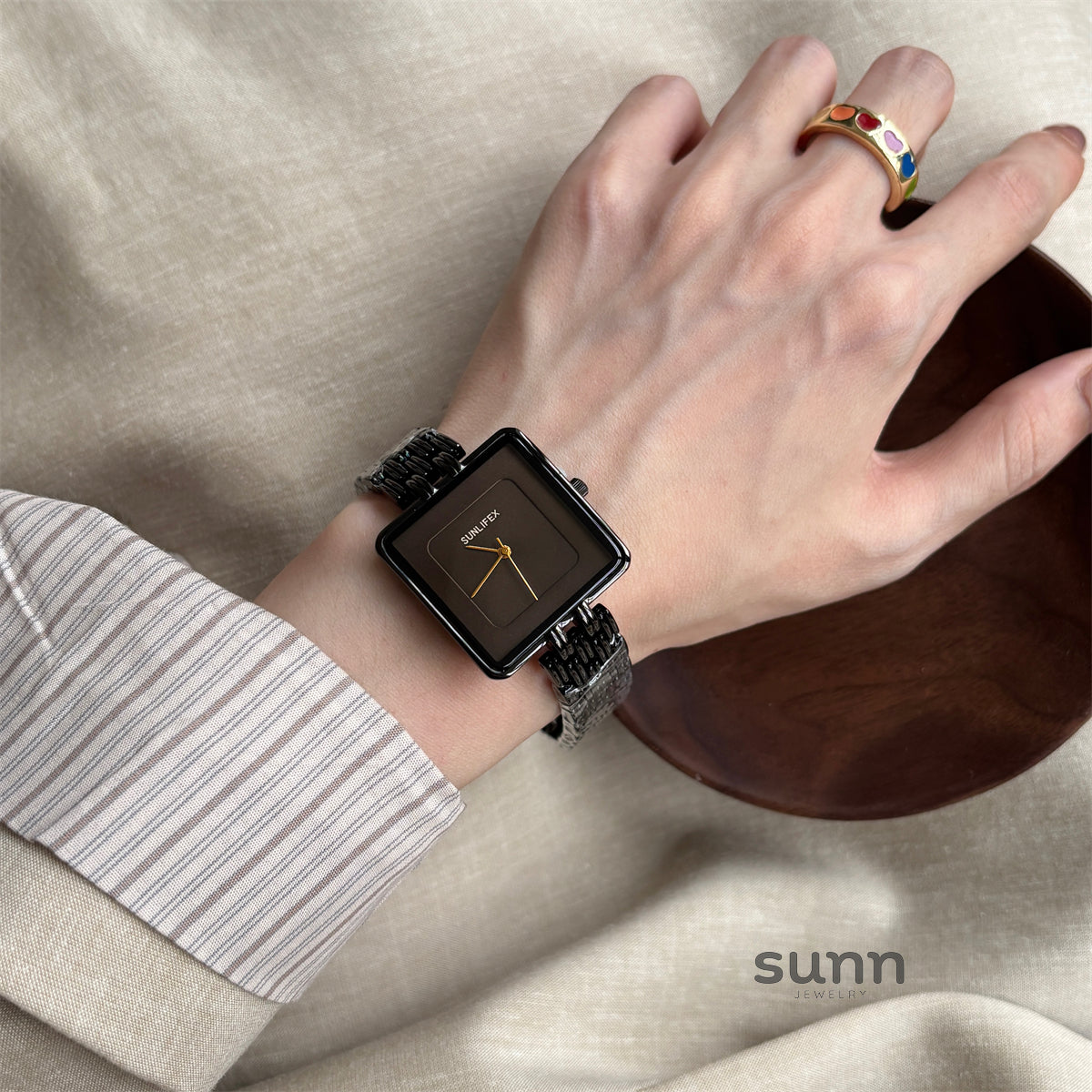 Cerenity Square Link Watch [G8BVJLPJ]