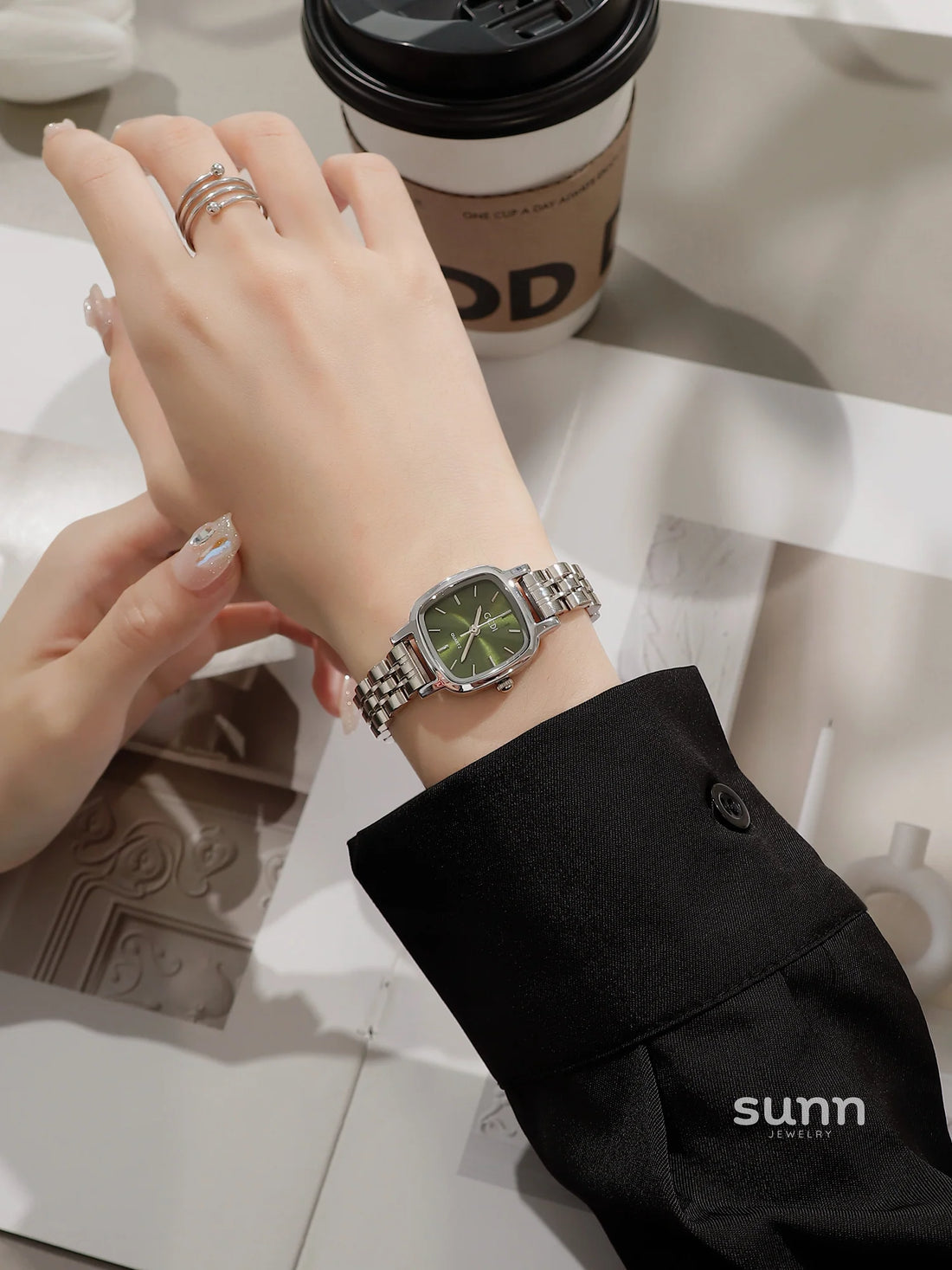 Chandler Elegant Square Watch