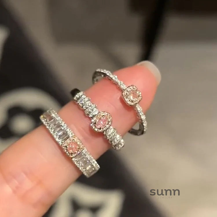 Chanel Sparkle Zirconia Rings