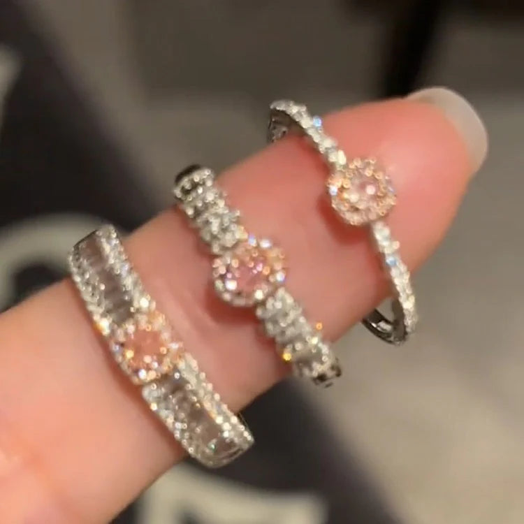 Chanel Sparkle Zirconia Rings