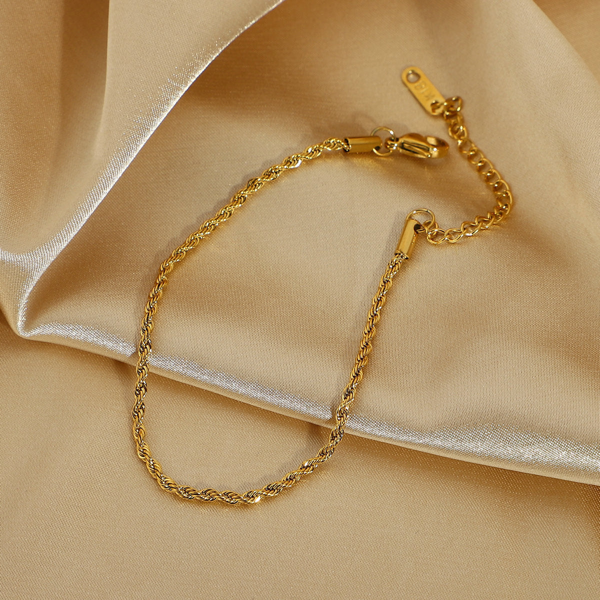 Chanell Gold Wave Bracelet