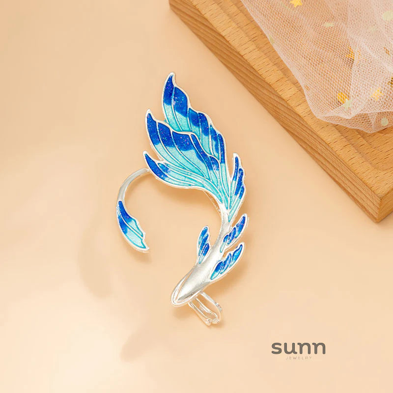 Chanelle Painted Goldfish Earrings