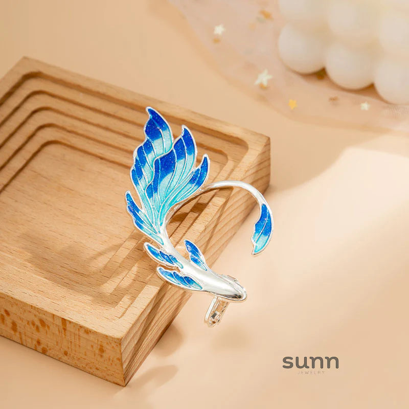 Chanelle Painted Goldfish Earrings