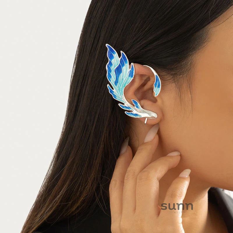 Chanelle Painted Goldfish Earrings
